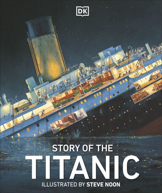Story of the Titanic Hardback cover of Story of the Titanic