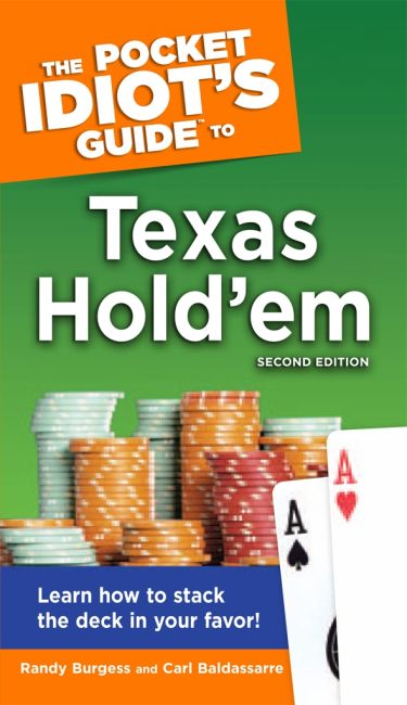 eBook cover of The Pocket Idiot's Guide to Texas Hold'em, 2nd Edition