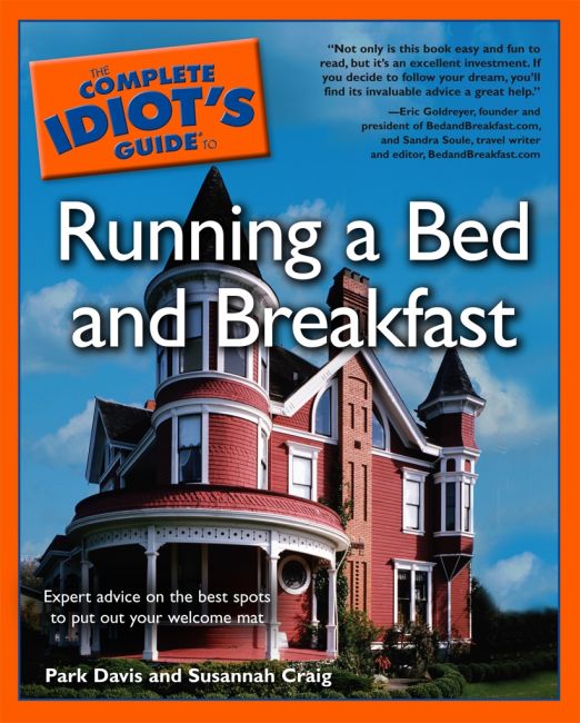 eBook cover of The Complete Idiot's Guide to Running a Bed & Breakfast