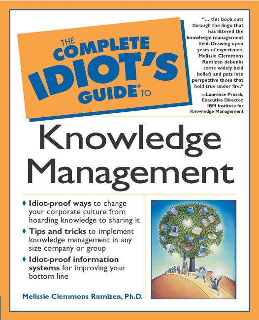 eBook cover of The Complete Idiot's Guide to Knowledge Management