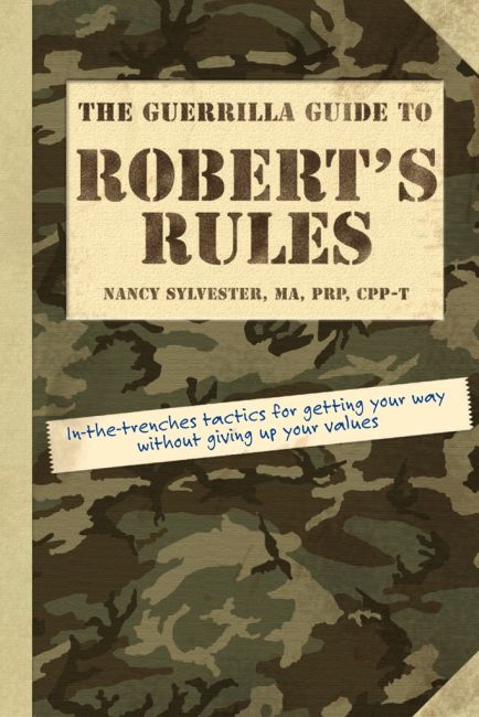 eBook cover of The Guerrilla Guide to Robert's Rules