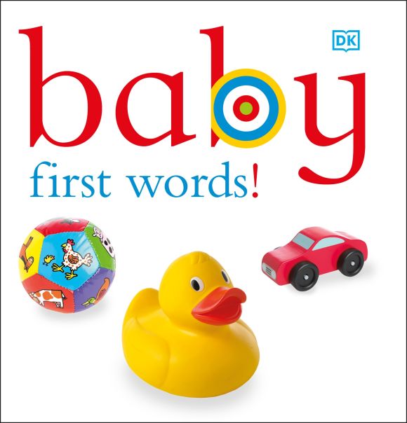 Board book cover of Baby: First Words!