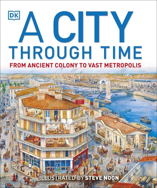 Hardback cover of A City Through Time