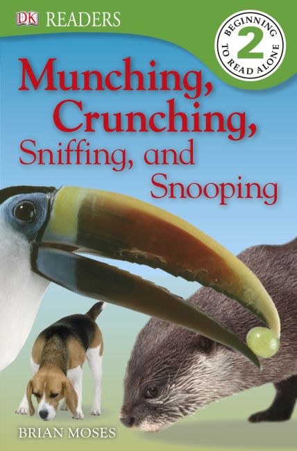 DK READERS: Munching, Crunching, Sniffing, and Snooping eBook cover of DK READERS: Munching, Crunching, Sniffing, and Snooping