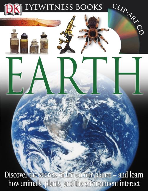 Hardback cover of DK Eyewitness Books: Earth