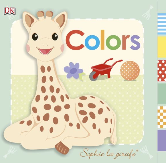 Board book cover of Sophie la girafe: Colors