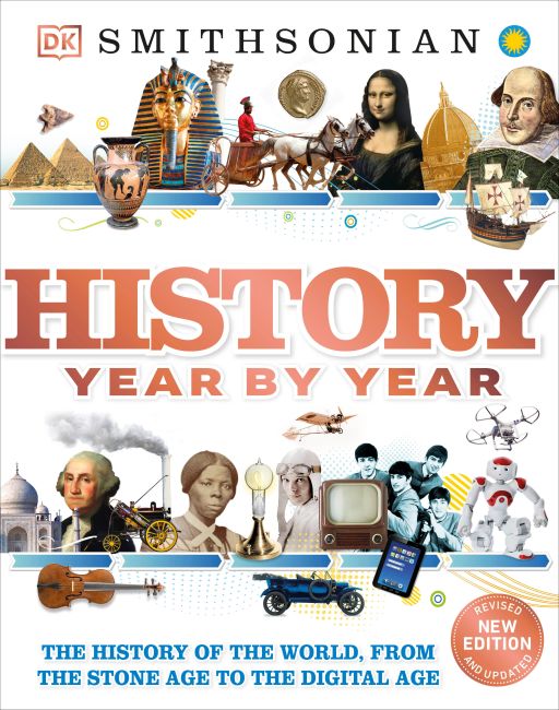 Hardback cover of History Year by Year