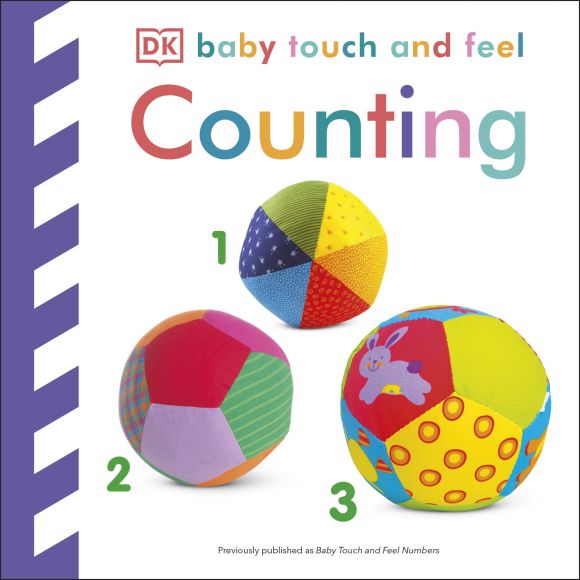 Board book cover of Baby Touch and Feel Counting