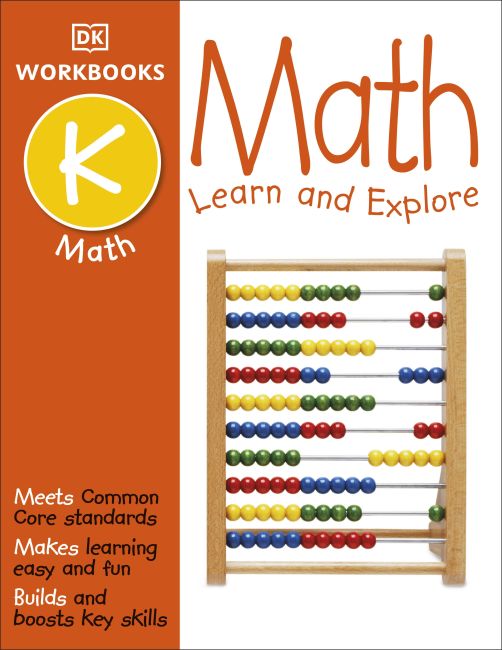 Paperback cover of DK Workbooks: Math, Kindergarten