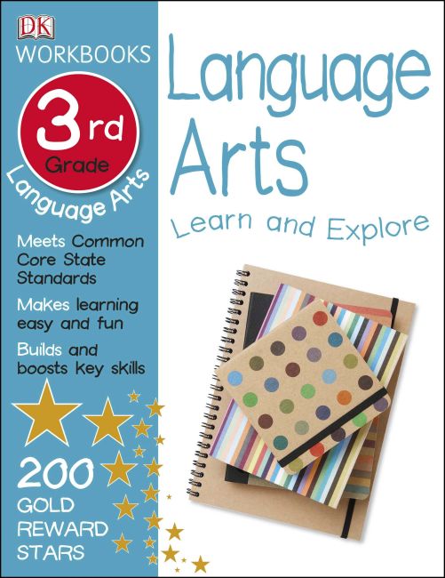 Paperback cover of DK Workbooks: Language Arts, Third Grade