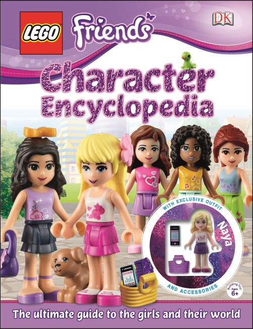 Hardback cover of LEGO® FRIENDS Character Encyclopedia