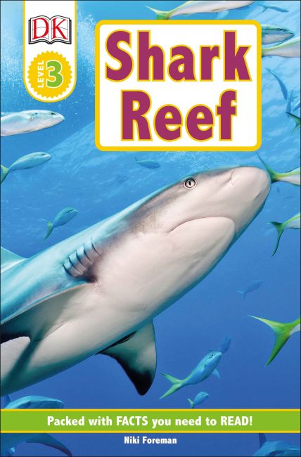 Paperback cover of DK Readers L3: Shark Reef