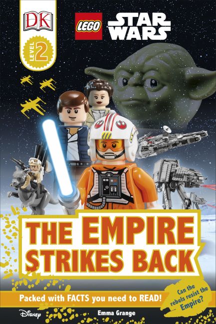 Hardback cover of DK Readers L2: LEGO® Star Wars: The Empire Strikes Back