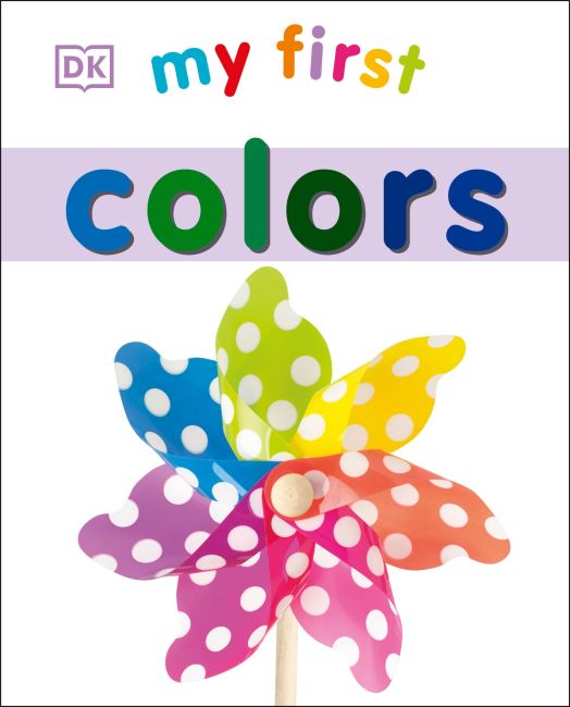 Board book cover of My First Colors