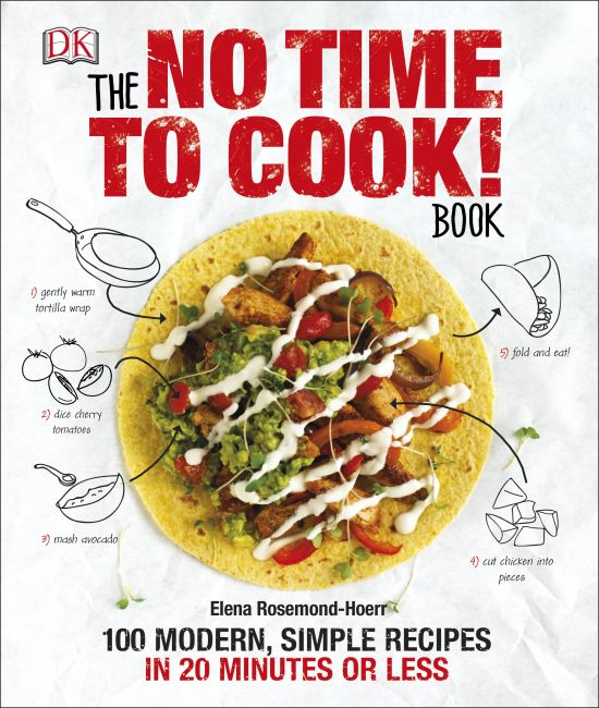 Hardback cover of The No Time to Cook! Book