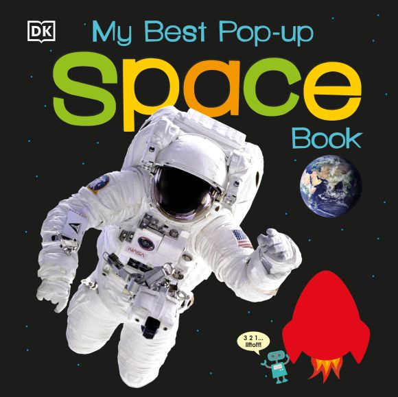 Board book cover of My Best Pop-up Space Book