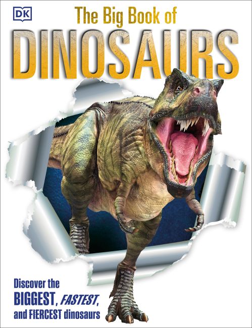 Hardback cover of The Big Book of Dinosaurs