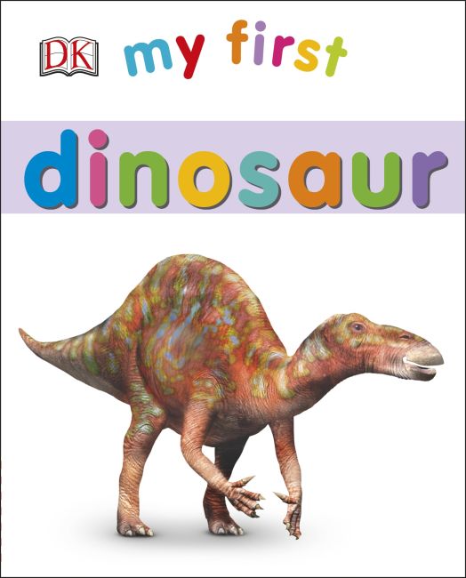 Board book cover of My First Dinosaur