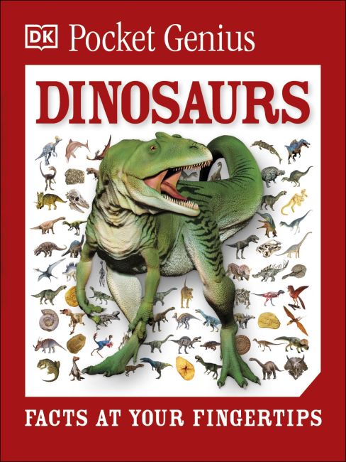Pocket Genius Dinosaurs Paperback cover of Pocket Genius Dinosaurs