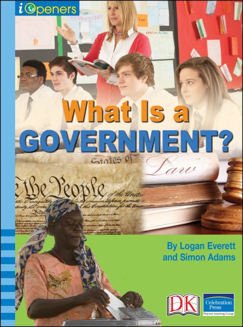 iOpener: What is a Government eBook cover of iOpener: What is a Government