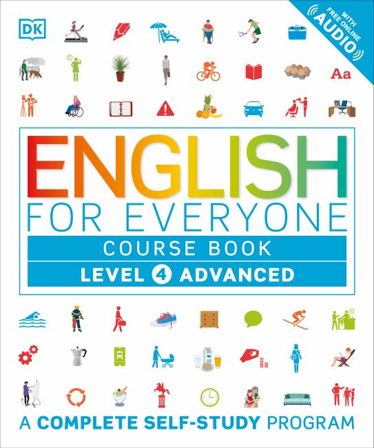 English for Everyone: Level 4: Advanced, Course Book Flexibound cover of English for Everyone: Level 4: Advanced, Course Book