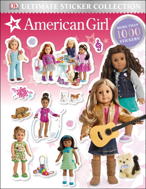 Paperback cover of Ultimate Sticker Collection: American Girl