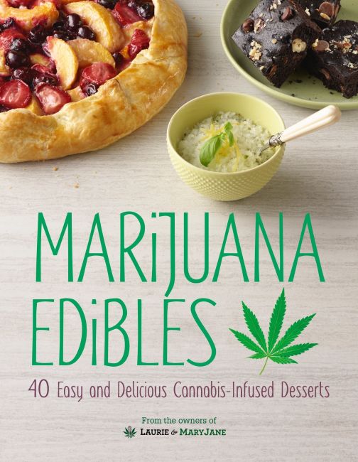 Hardback cover of Marijuana Edibles