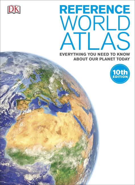 Hardback cover of Reference World Atlas