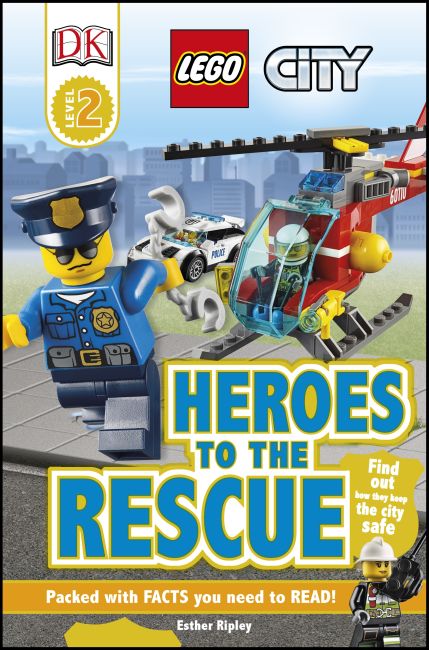 Paperback cover of DK Readers L2: LEGO City: Heroes to the Rescue