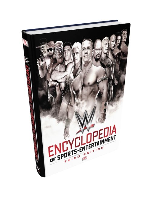 Hardback cover of WWE Encyclopedia Of Sports Entertainment, 3rd Edition