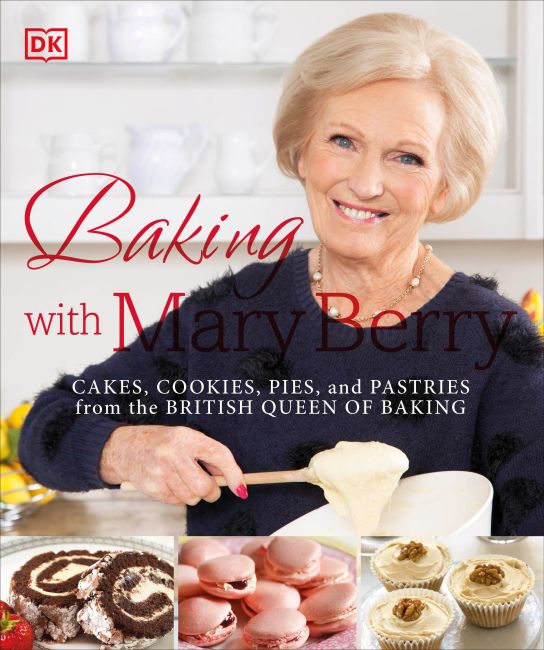 Paperback cover of Baking with Mary Berry