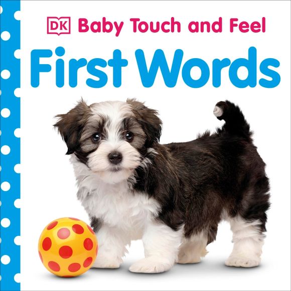 Board book cover of Baby Touch and Feel: First Words