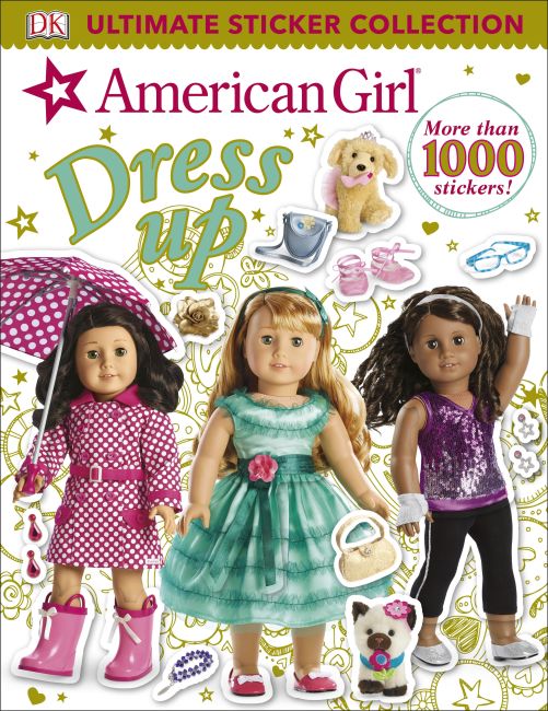 Paperback cover of Ultimate Sticker Collection: American Girl Dress-Up