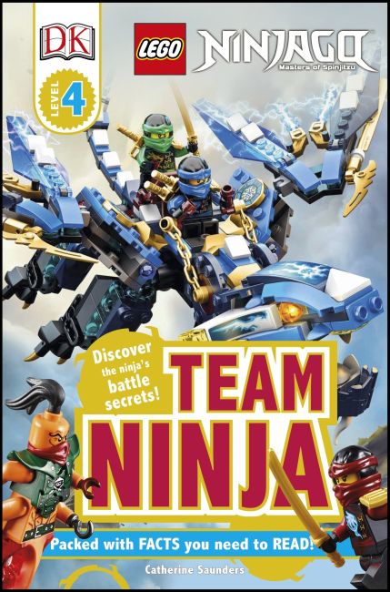 eBook cover of DK Readers L4: LEGO NINJAGO: Team Ninja