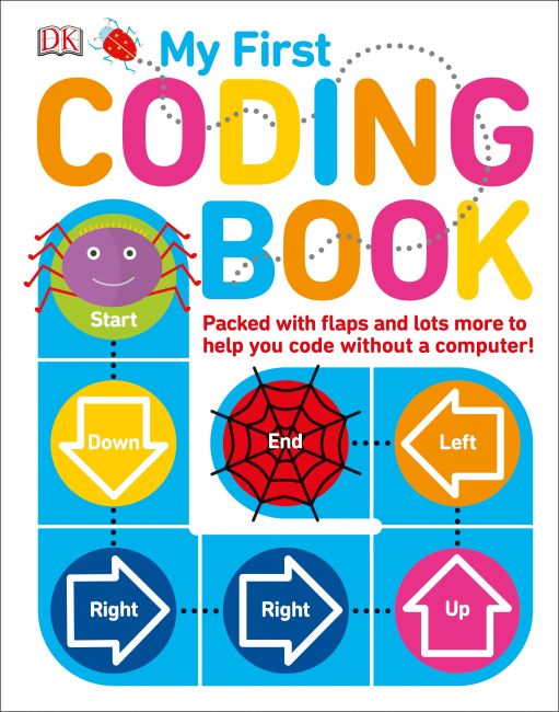 Board book cover of My First Coding Book