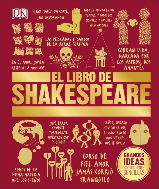 Hardback cover of El Libro de Shakespeare