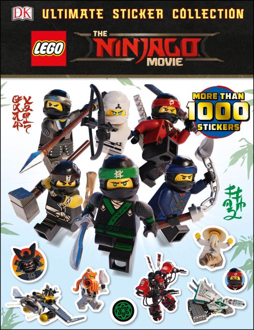 Paperback cover of Ultimate Sticker Collection: THE LEGO® NINJAGO® MOVIE