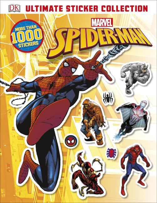 Paperback cover of Ultimate Sticker Collection: Spider-Man