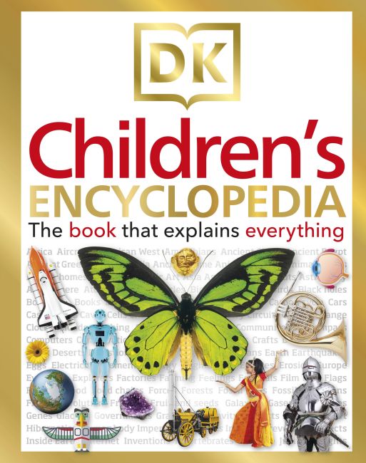 Hardback cover of DK Children's Encyclopedia