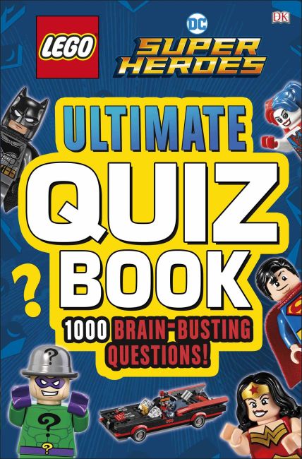 Paperback cover of LEGO DC Comics Super Heroes Ultimate Quiz Book