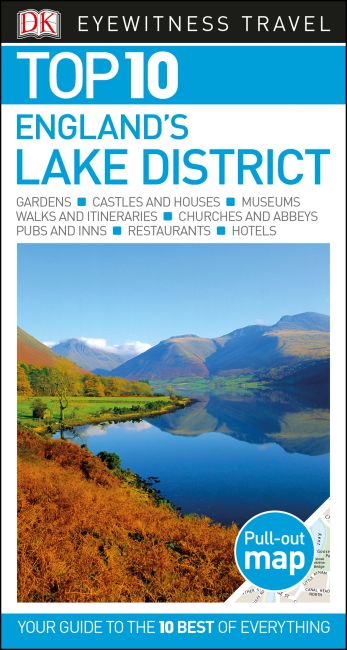 DK Eyewitness Top 10 England's Lake District Paperback cover of DK Eyewitness Top 10 England's Lake District