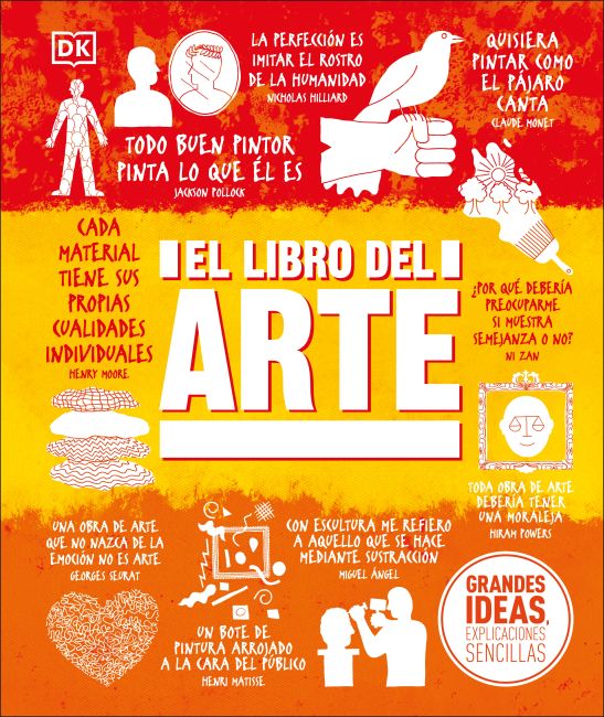 Hardback cover of El libro del arte (The Art Book)