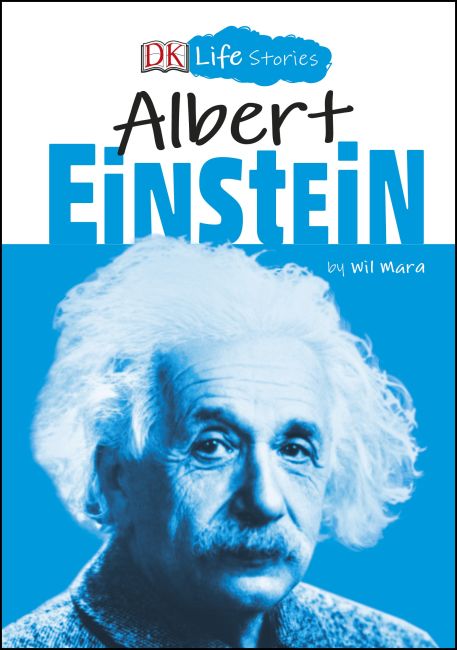 Hardback cover of DK Life Stories Albert Einstein