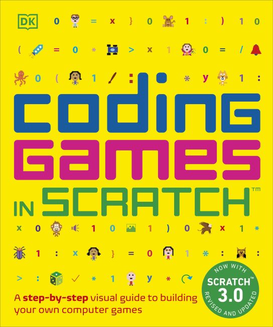 Paperback cover of Coding Games in Scratch