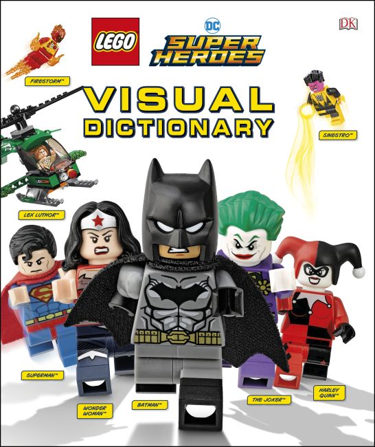 Hardback cover of LEGO DC Comics Super Heroes Visual Dictionary