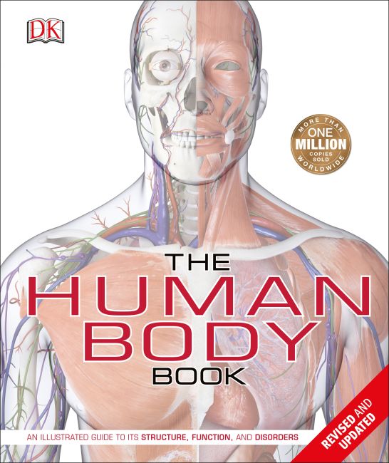Hardback cover of The Human Body Book