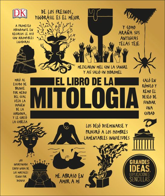 El libro de la mitología (The Mythology Book) Hardback cover of El libro de la mitología (The Mythology Book)
