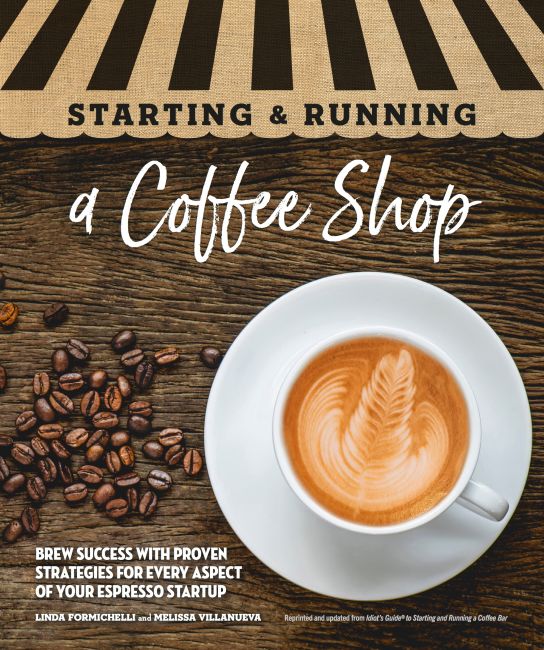 Paperback cover of Starting & Running a Coffee Shop