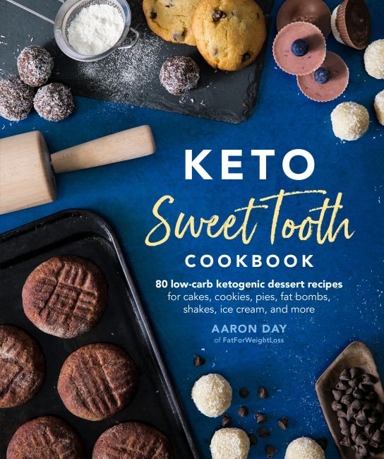 Paperback cover of Keto Sweet Tooth Cookbook