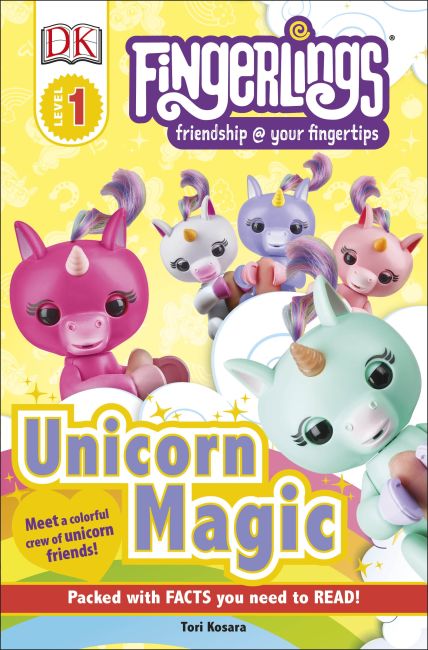 Paperback cover of Fingerlings Unicorn Magic